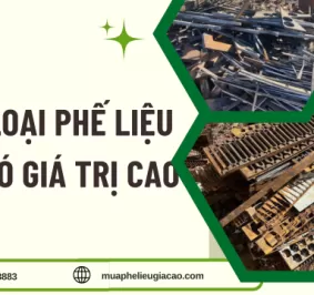 Các loại phế liệu sắt có giá trị cao