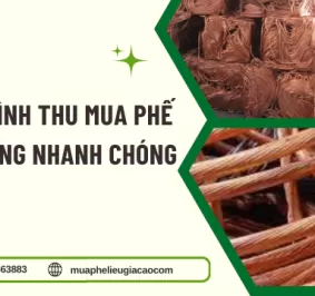 Quy trình thu mua phế liệu đồng nhanh chóng