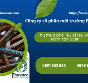 Thu mua phế liệu sắt tại KCN Nam Tân Uyên