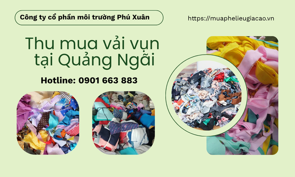 Thu mua vải vụn tại Quảng Ngãi