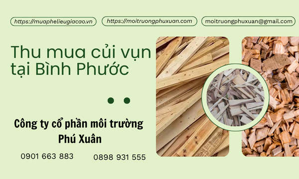Thu mua củi vụn tại Bình Phước 
