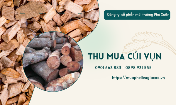 Thu mua củi vụn tại Bình Phước 