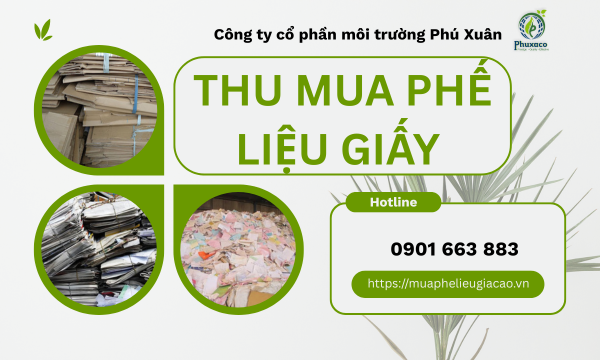 Thu mua phế liệu giấy tại TP.HCM