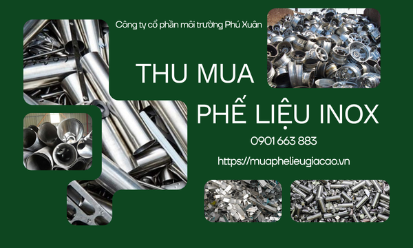 Thu mua phế liệu inox tại các KCN Mỹ Phước