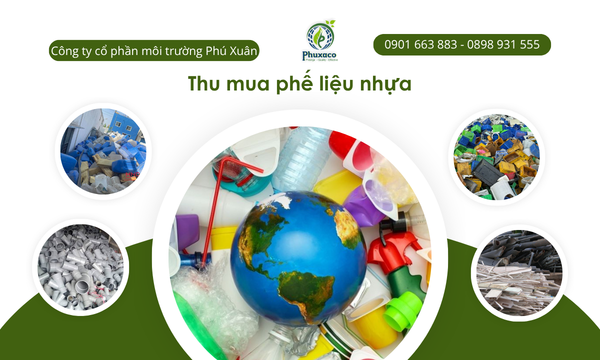 Thu mua phế liệu nhựa tại các KCN Sóng Thần