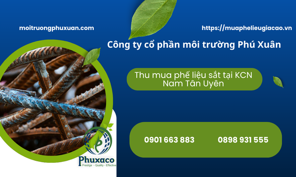 thu mua phế liệu sắt tại KCN Nam Tân Uyên