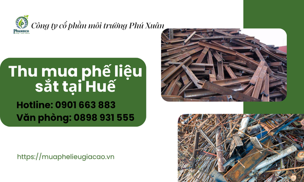 Thu mua phế liệu sắt tại Huế